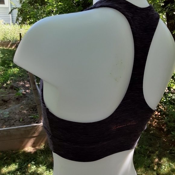 Size S Victoria's Secret gray an black workout sports bra - Picture 9 of 15